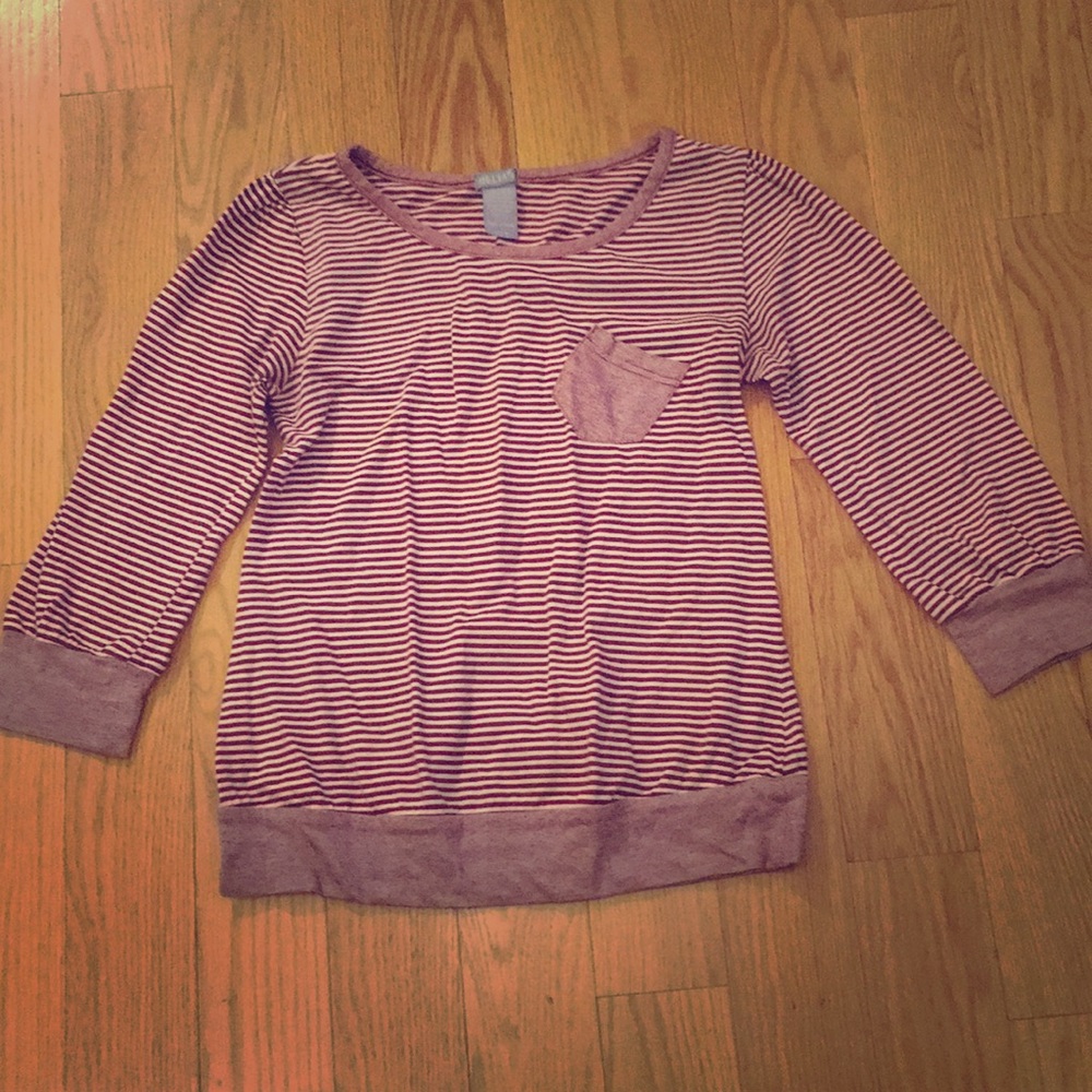 Striped, 3/4 top